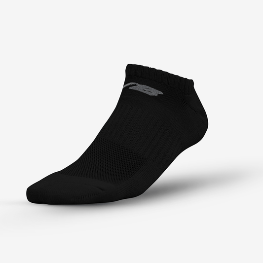 EVERYDAY TRAINING NO SHOW ANKLE SOCKS (BLACK, 6-PACK) - We Ball Sports