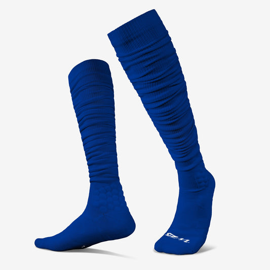  Sports Unlimited Gameday Drip Scrunch Football Socks, Adult  Extra Long Padded Sport Socks, Sold as a Pair : Clothing, Shoes & Jewelry