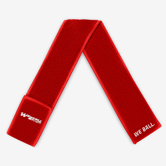 FOOTBALL STREAMER TOWEL™ (RED) - We Ball Sports