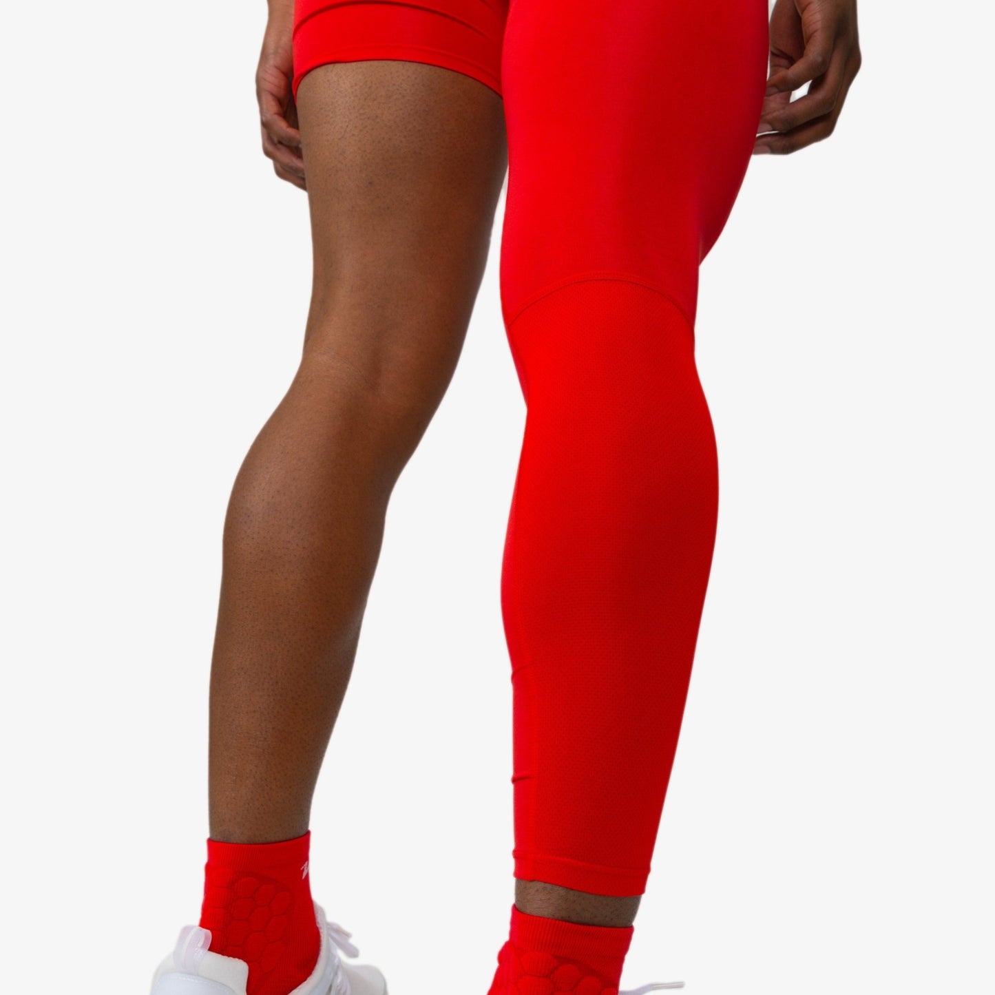 ISO LEG WBTECH™ TIGHTS (RED) - We Ball Sports