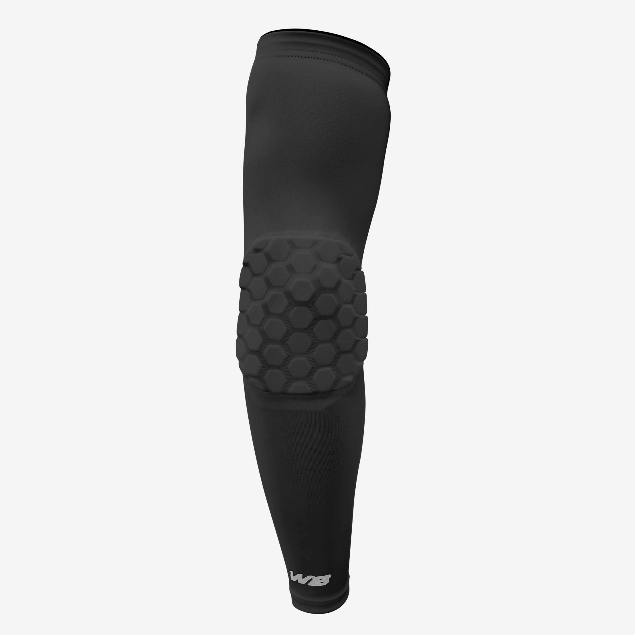 Padded Football Arm Sleeve (Black) We Ball Sports