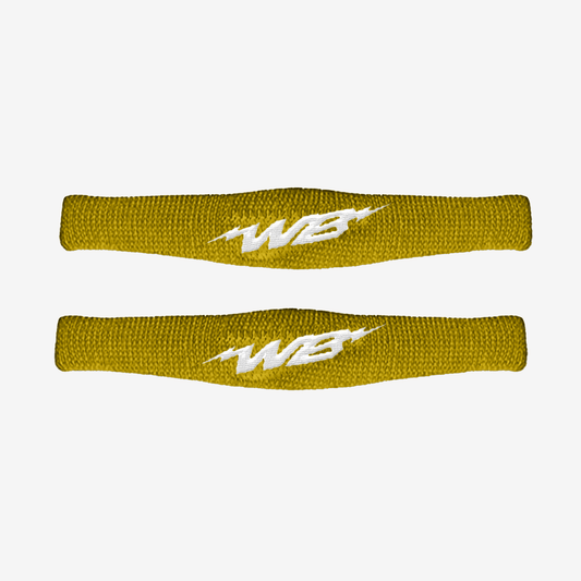 SKINNY BICEP BANDS (2-PACK, GOLD) - We Ball Sports