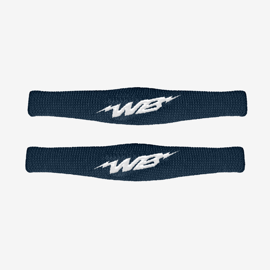 SKINNY BICEP BANDS (2-PACK, NAVY) - We Ball Sports