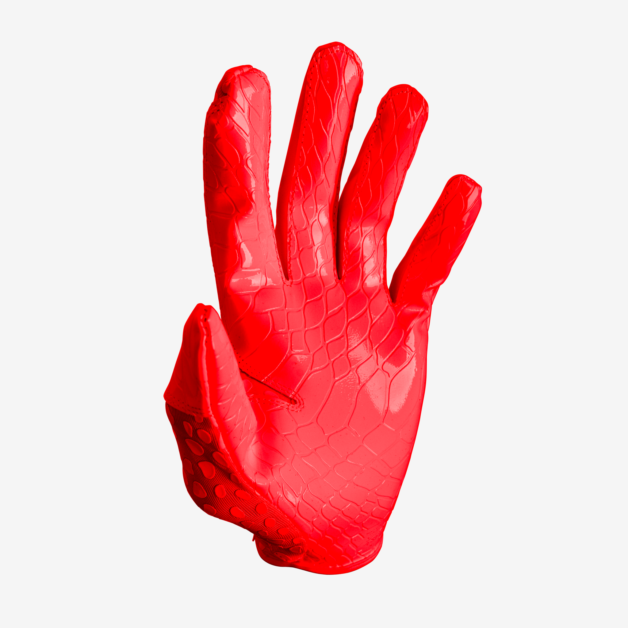 football handschuhe grip HYPR-GRIP FOOTBALL GLOVES (RED), YOUTH MEDIUM
